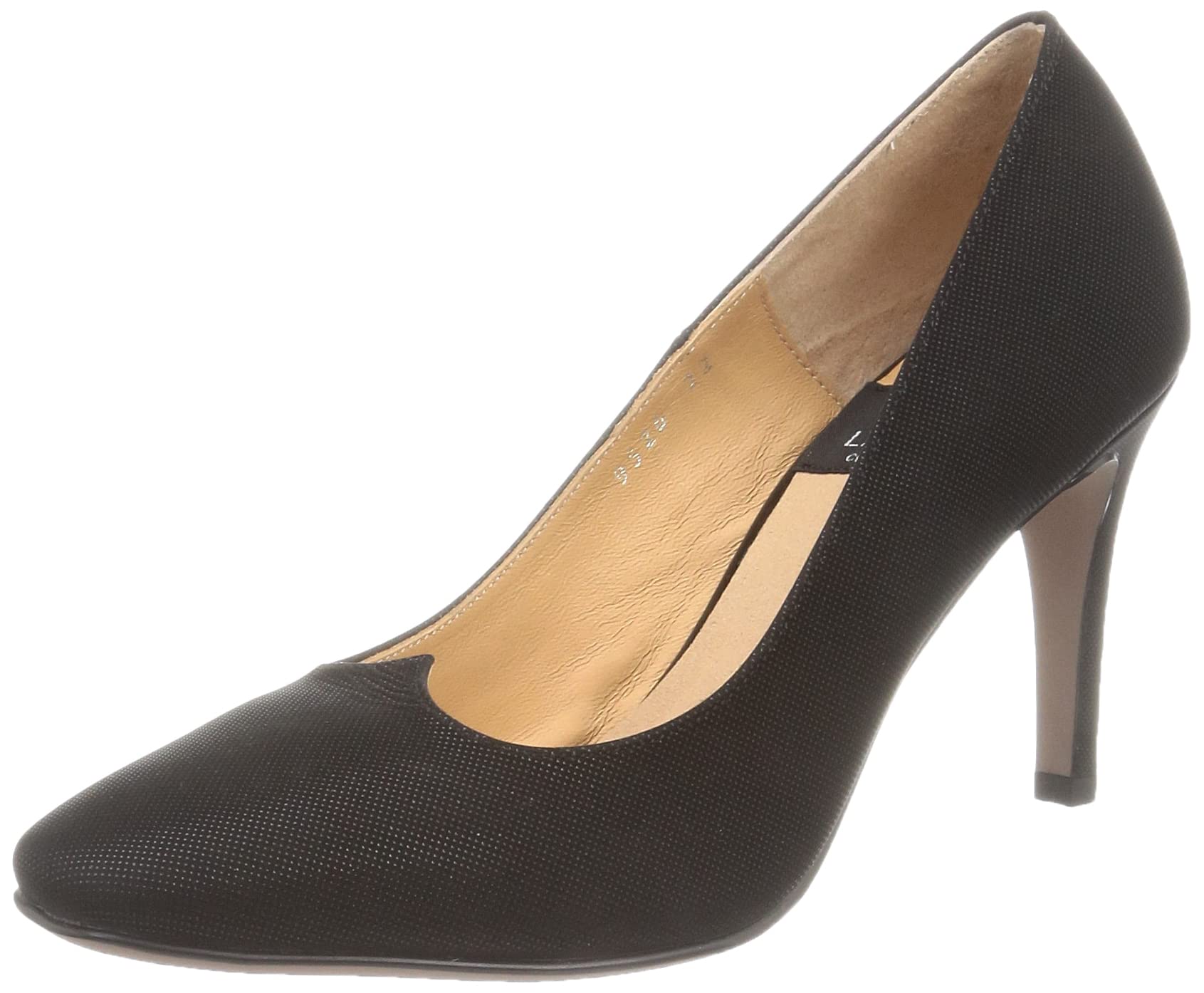 Lanvin Collection 9526 B Women's Square Toe Heart Cut Pumps, US Women's  Size 5 (22.5 cm), E, B/